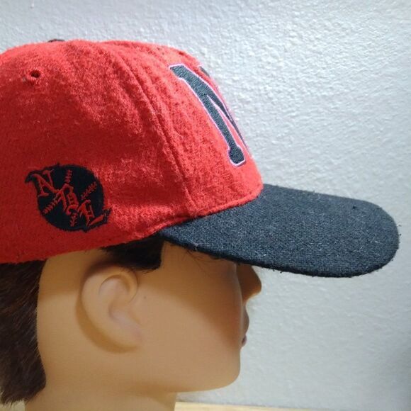 Vintage New York Black Yankees Negro League Baseball Museum Wool Snap Back Hat - Picture 8 of 11